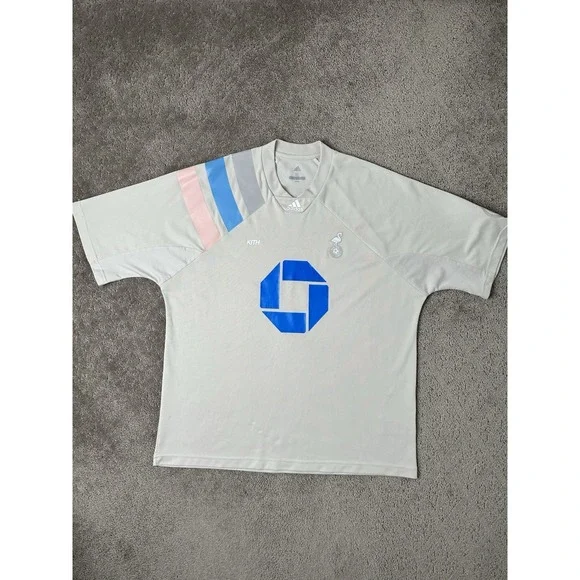 Kith Shirts Mens Soccer Jersey Kith X Adidas Flamingos Pink